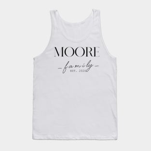 Moore Family EST. 2020, Surname, Moore Tank Top